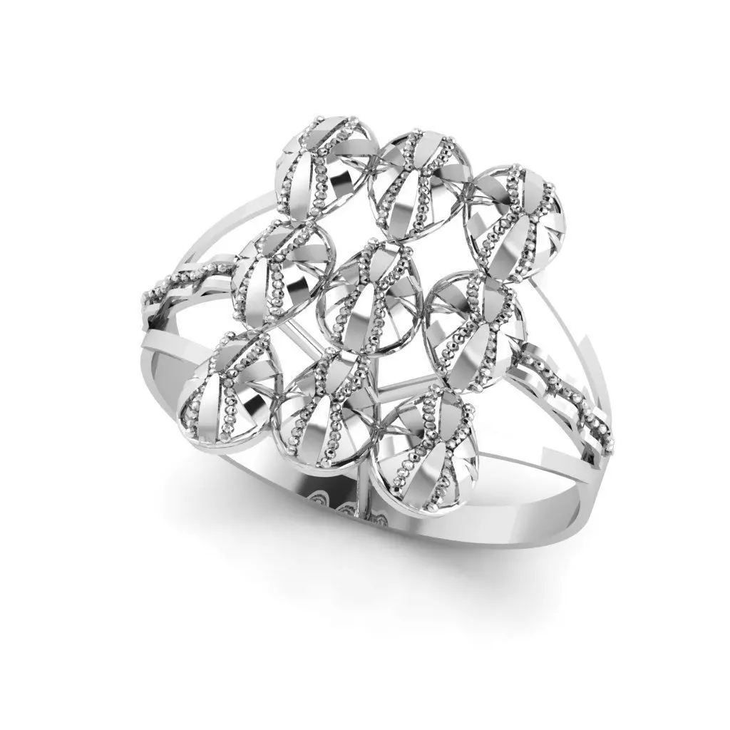 Rings 3D print model_1