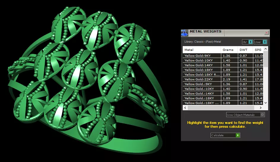 Rings 3D print model_3