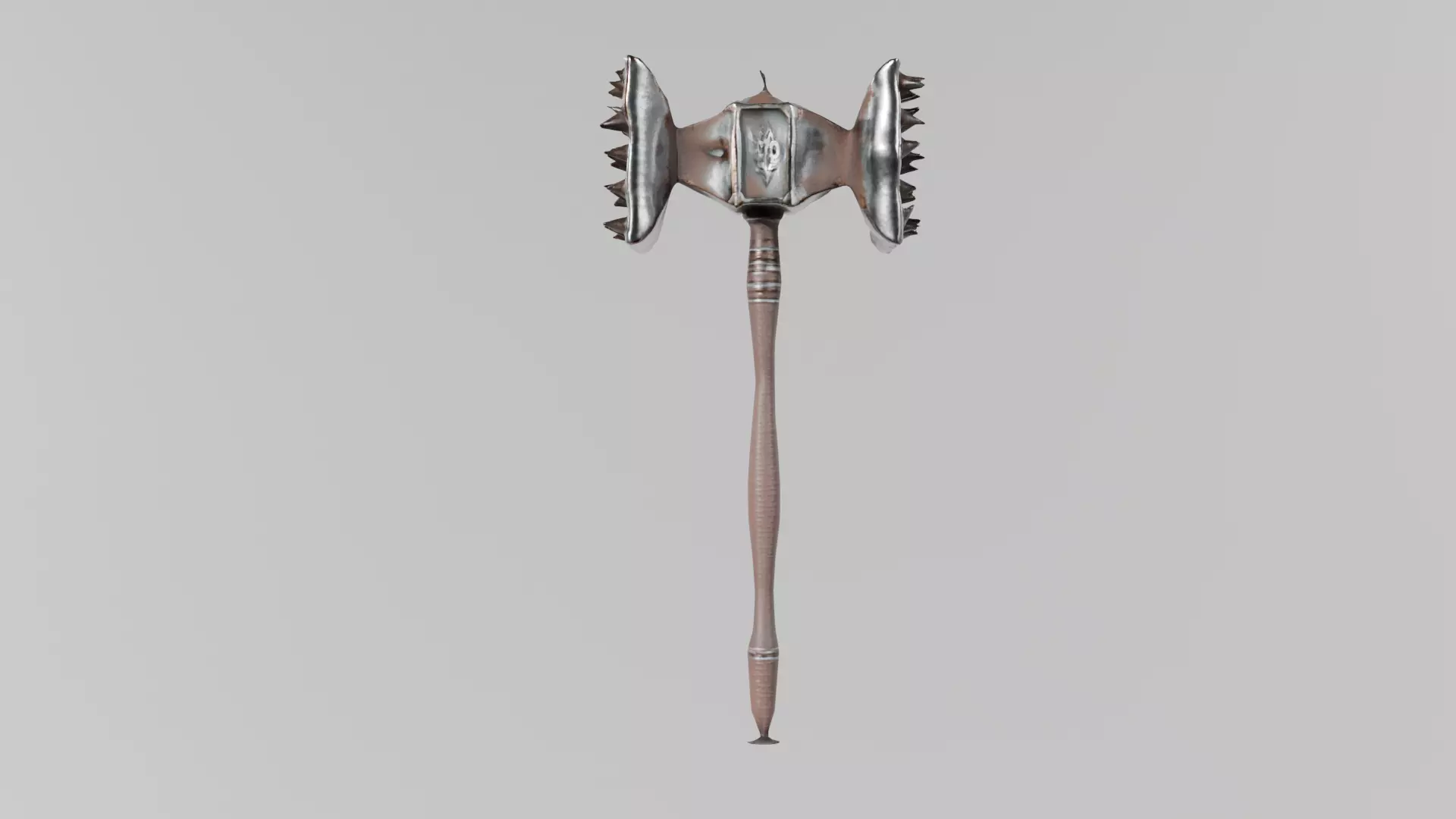 Battle Hammer V1 Pack Low-poly 3D model_6