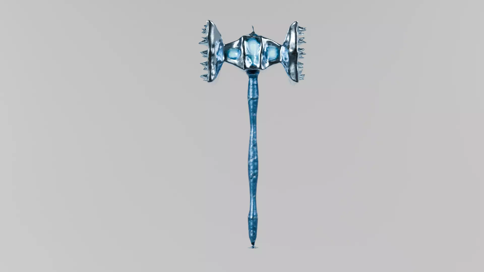 Battle Hammer V1 Pack Low-poly 3D model_3