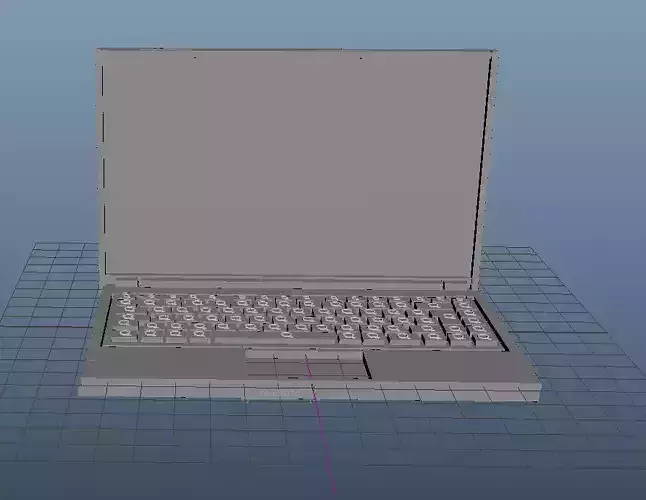 Laptop 3D Model