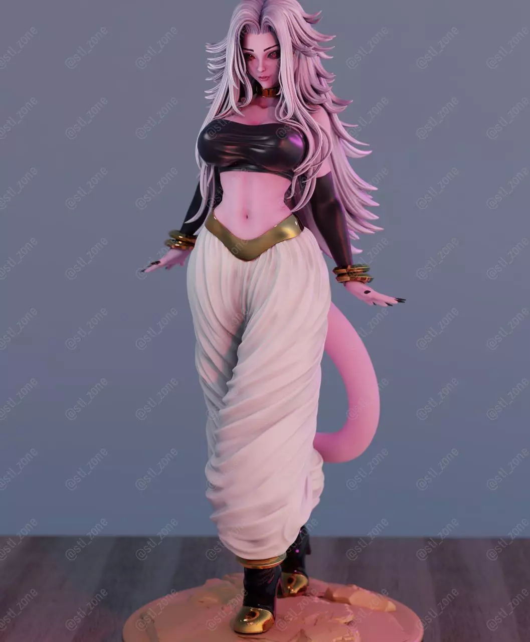 android 21  3D print model_2