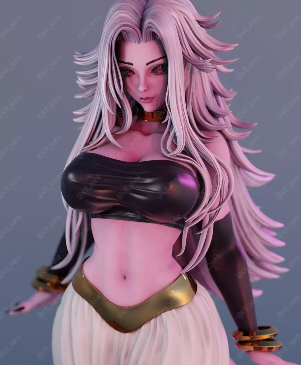 android 21  3D print model_0