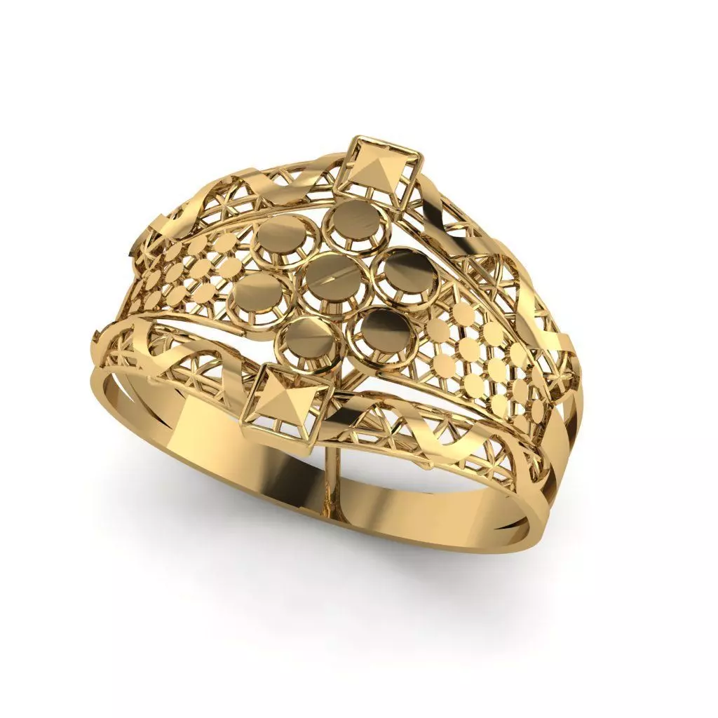 Rings 3D print model_0