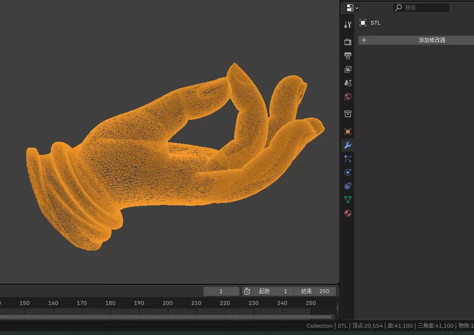 The Buddha hand a hand sculpture model 3D print model_4