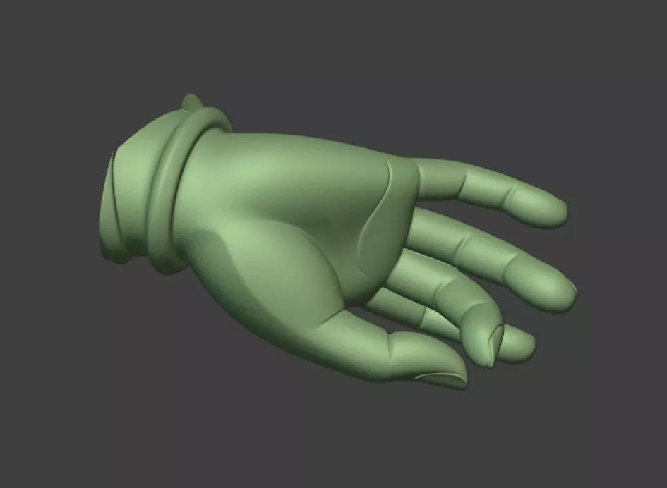 The Buddha hand a hand sculpture model 3D print model_8