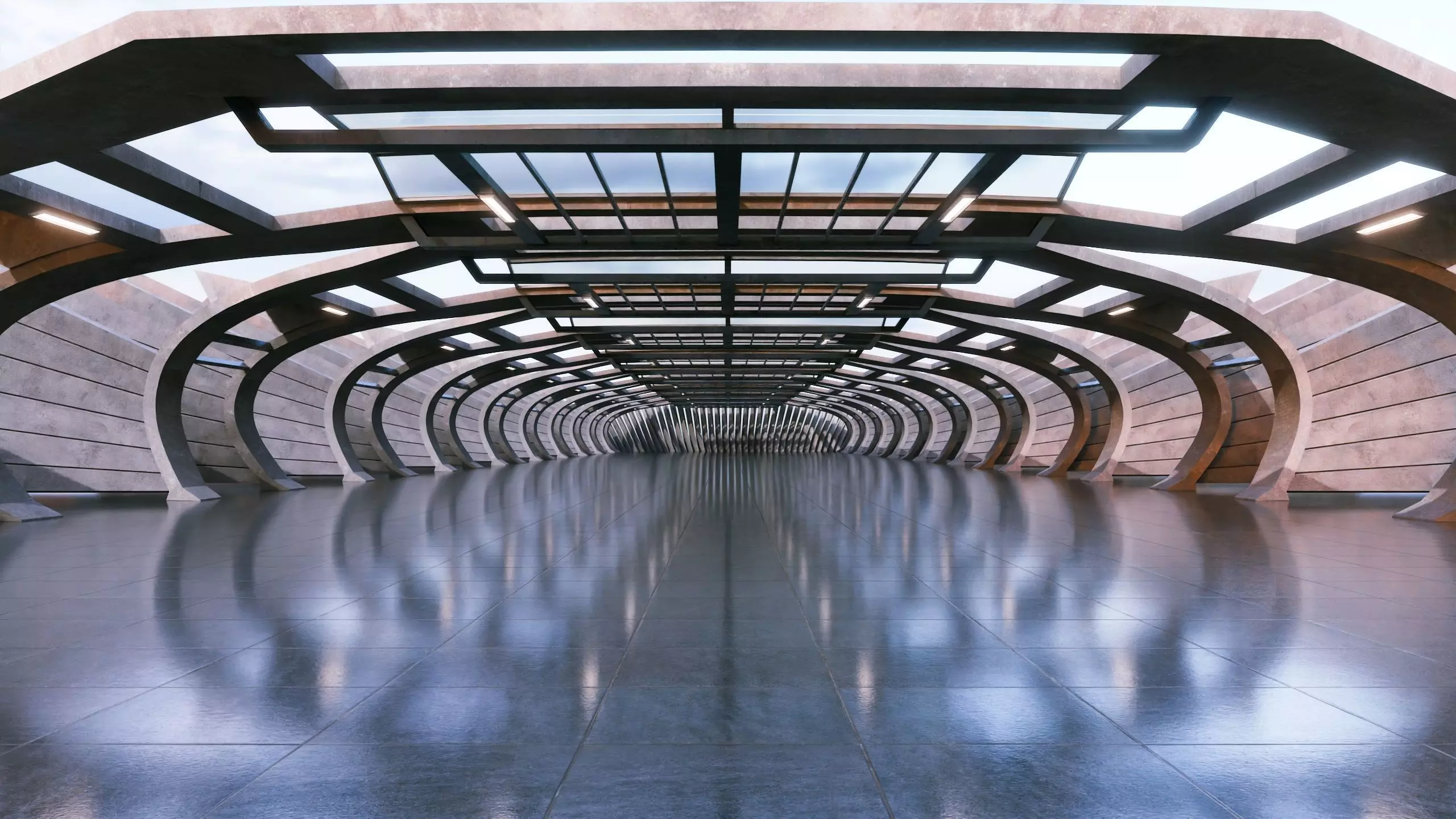 Vehicle Rendering Scene - Architectural Background - V1U7 3D model