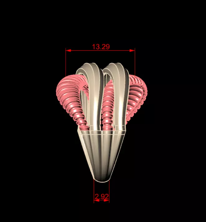 Golring10 3D print model_4