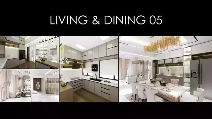 LIVING AND DINING 05 INTERIOR