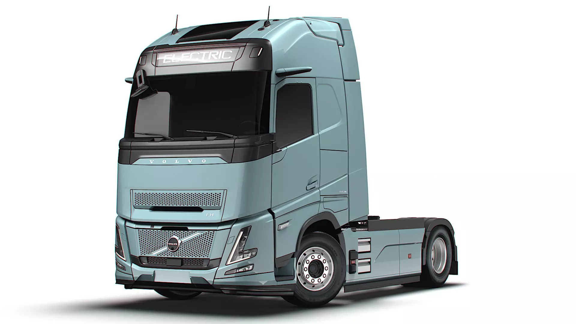 Volvo FH Aero Electric 4x2 Tractor 2026 3D model_8