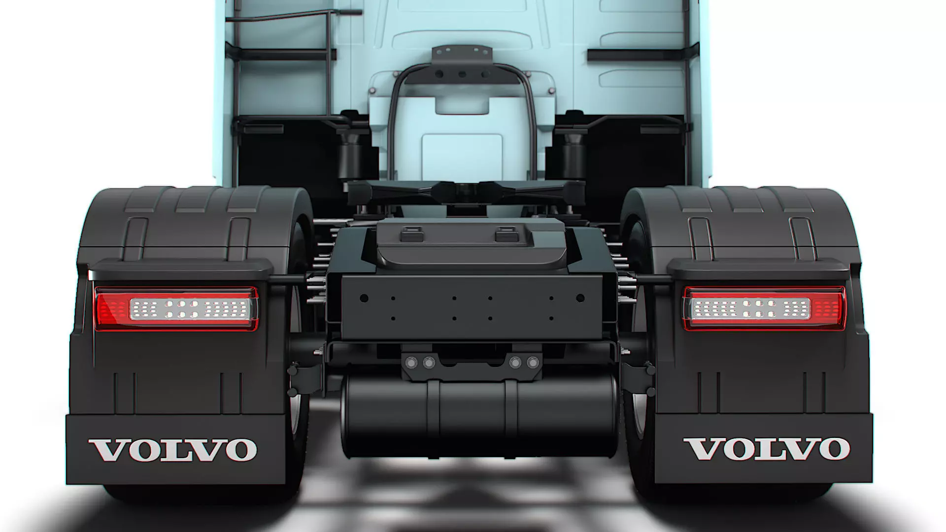 Volvo FH Aero Electric 4x2 Tractor 2026 3D model_13