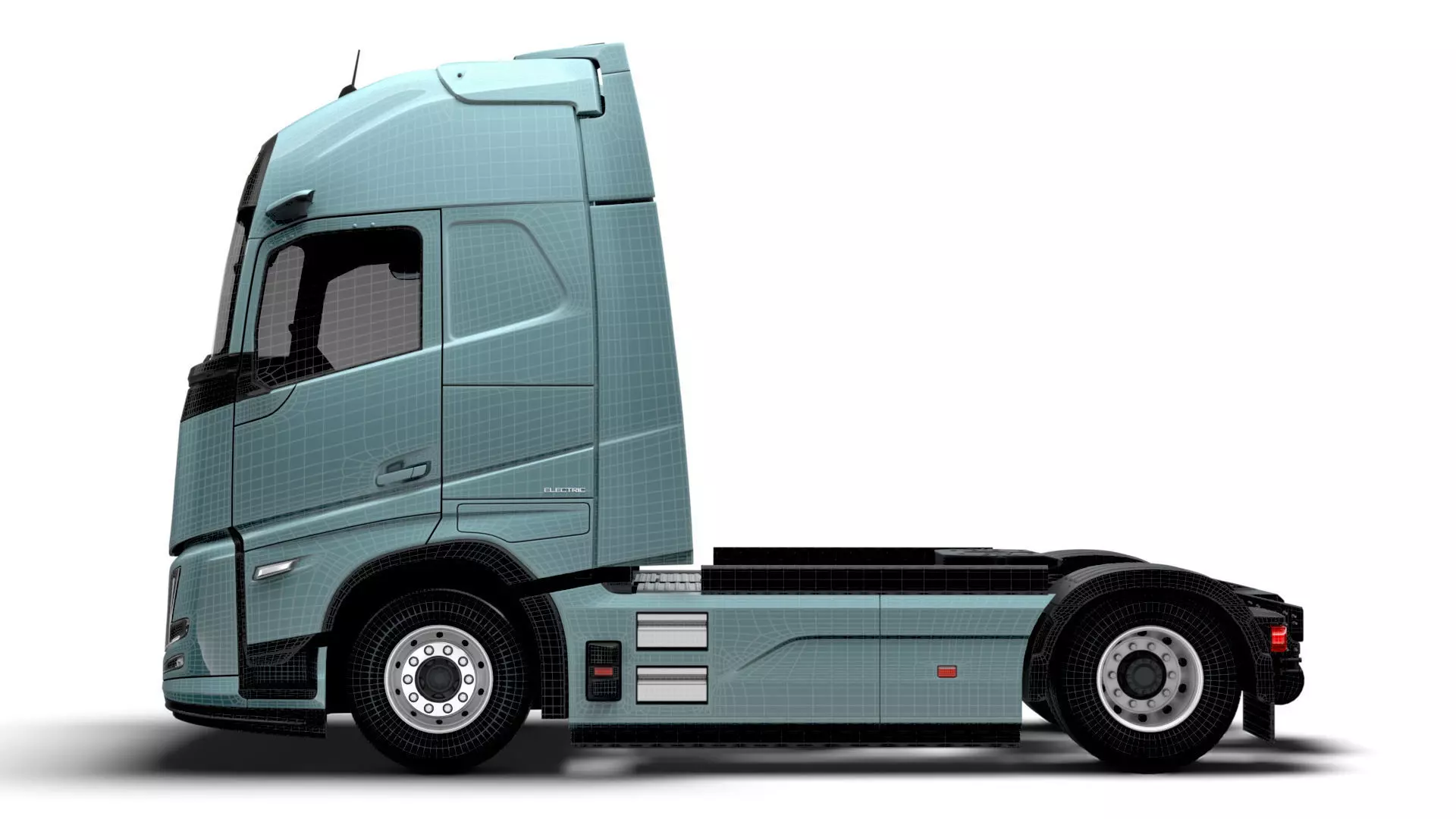 Volvo FH Aero Electric 4x2 Tractor 2026 3D model_19