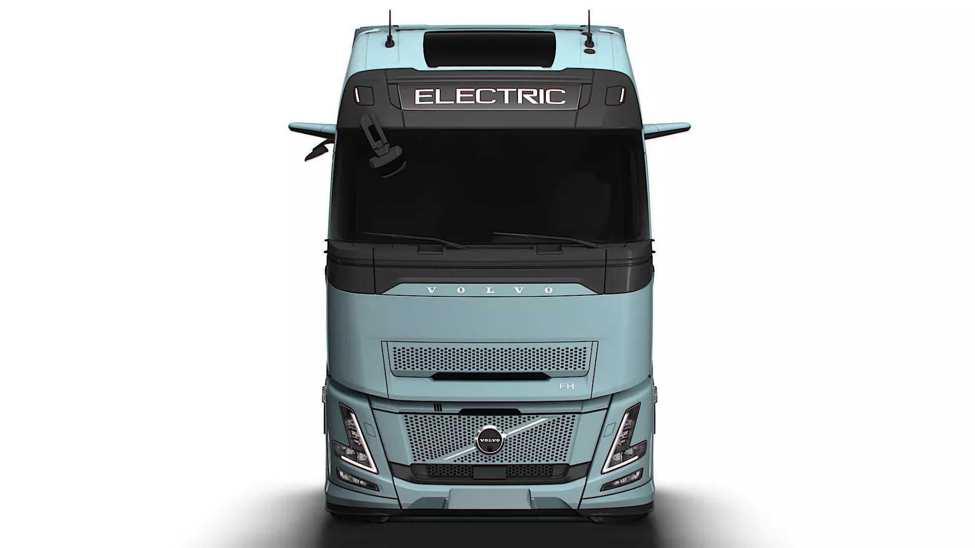 Volvo FH Aero Electric 4x2 Tractor 2026 3D model_6