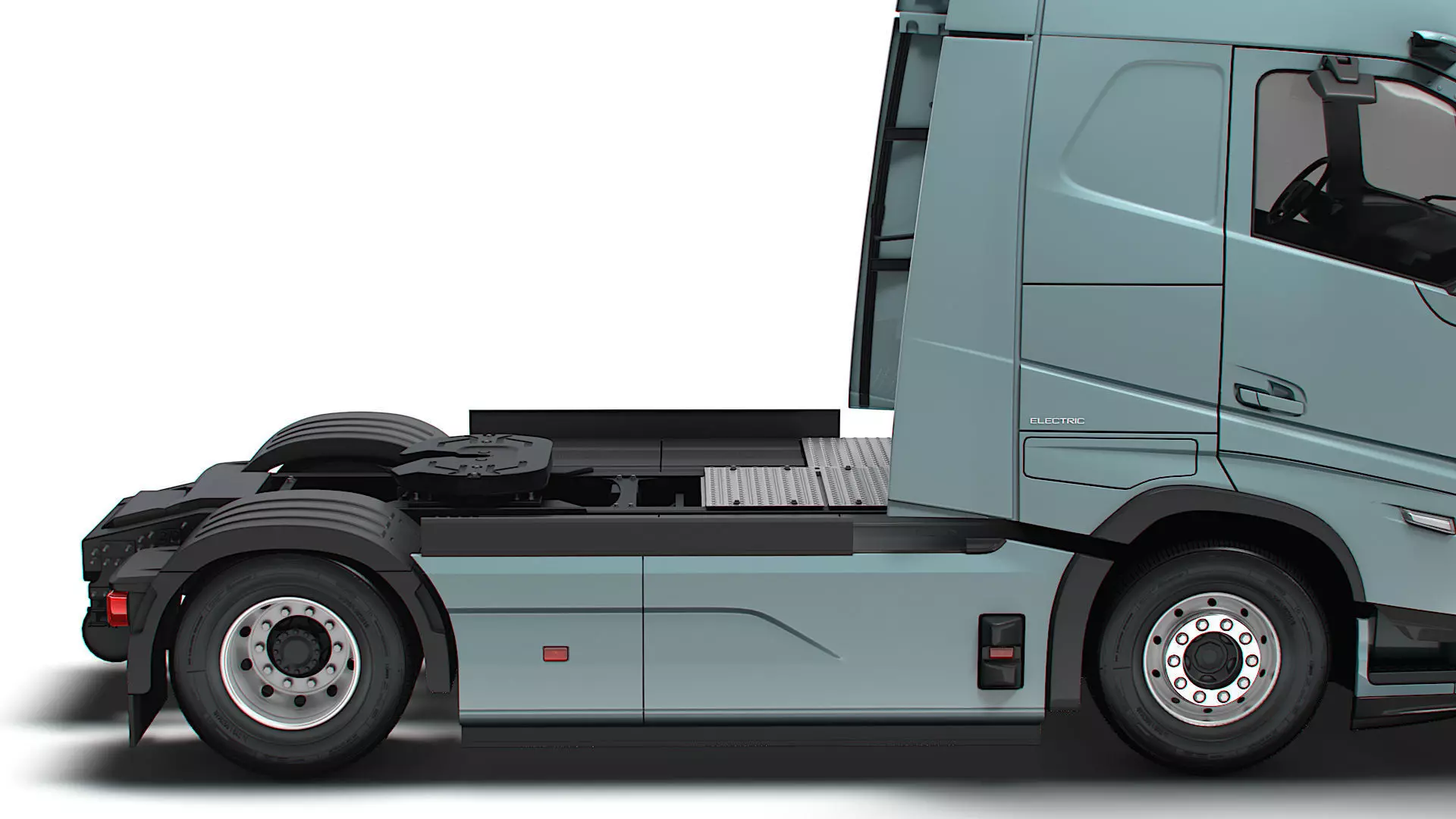 Volvo FH Aero Electric 4x2 Tractor 2026 3D model_1