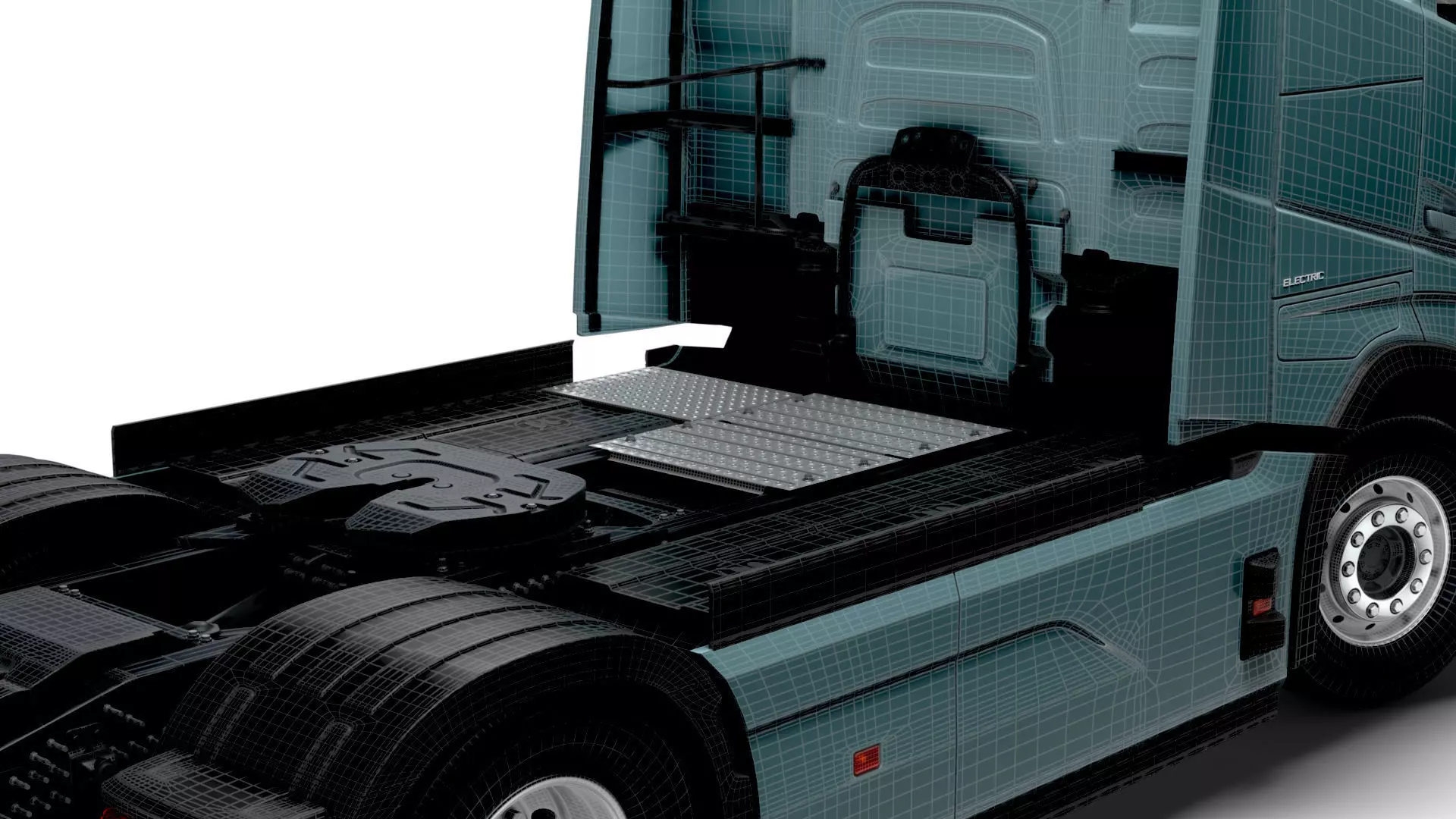 Volvo FH Aero Electric 4x2 Tractor 2026 3D model_26