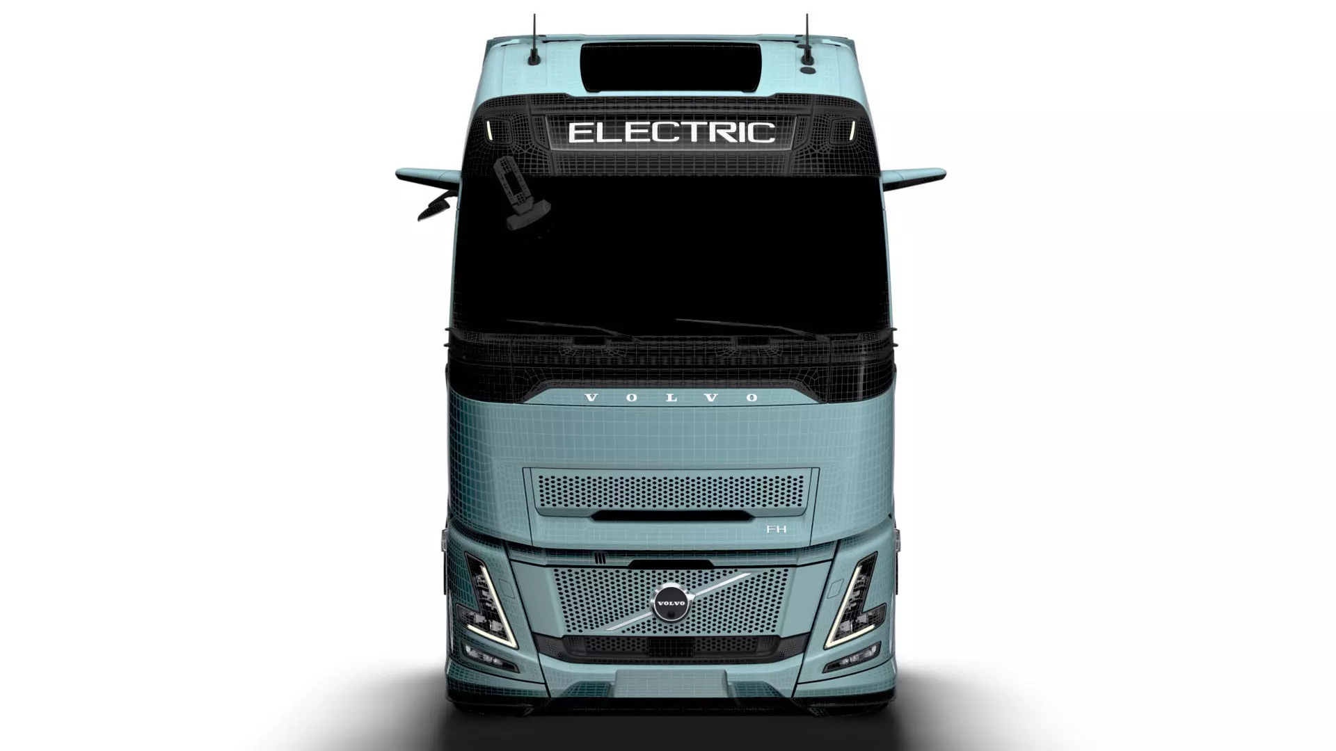 Volvo FH Aero Electric 4x2 Tractor 2026 3D model_21