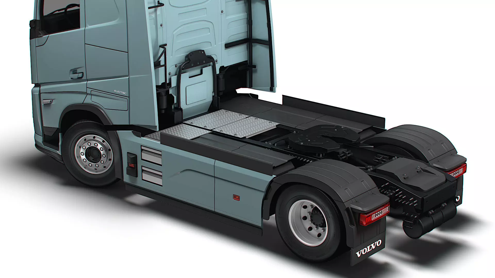 Volvo FH Aero Electric 4x2 Tractor 2026 3D model_2