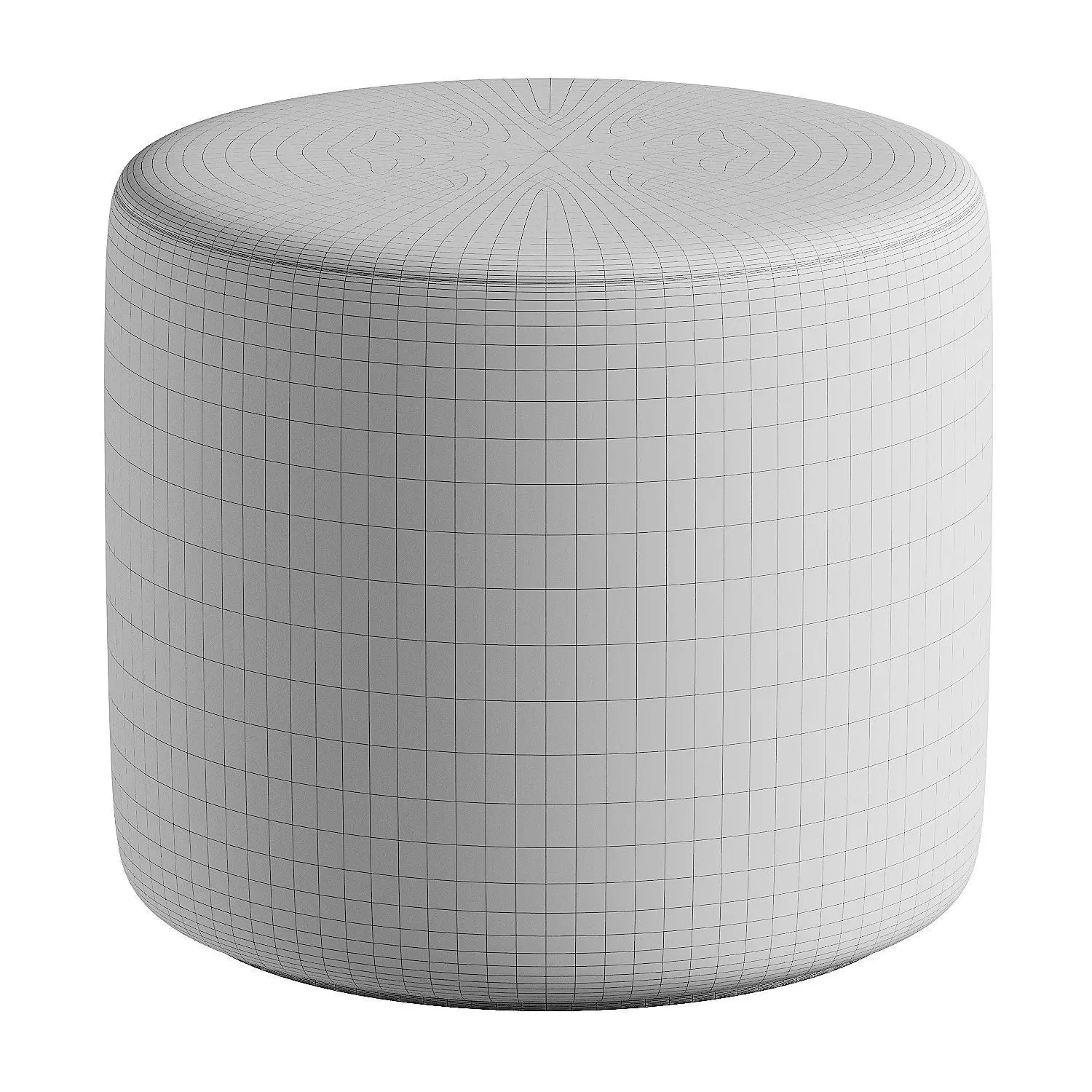 pouf pergy 3D model_6
