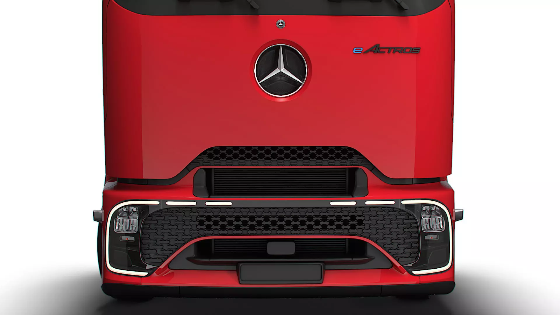 Mercedes Benz eActros Pro600 4x2 Chassis 2026 3D model_7