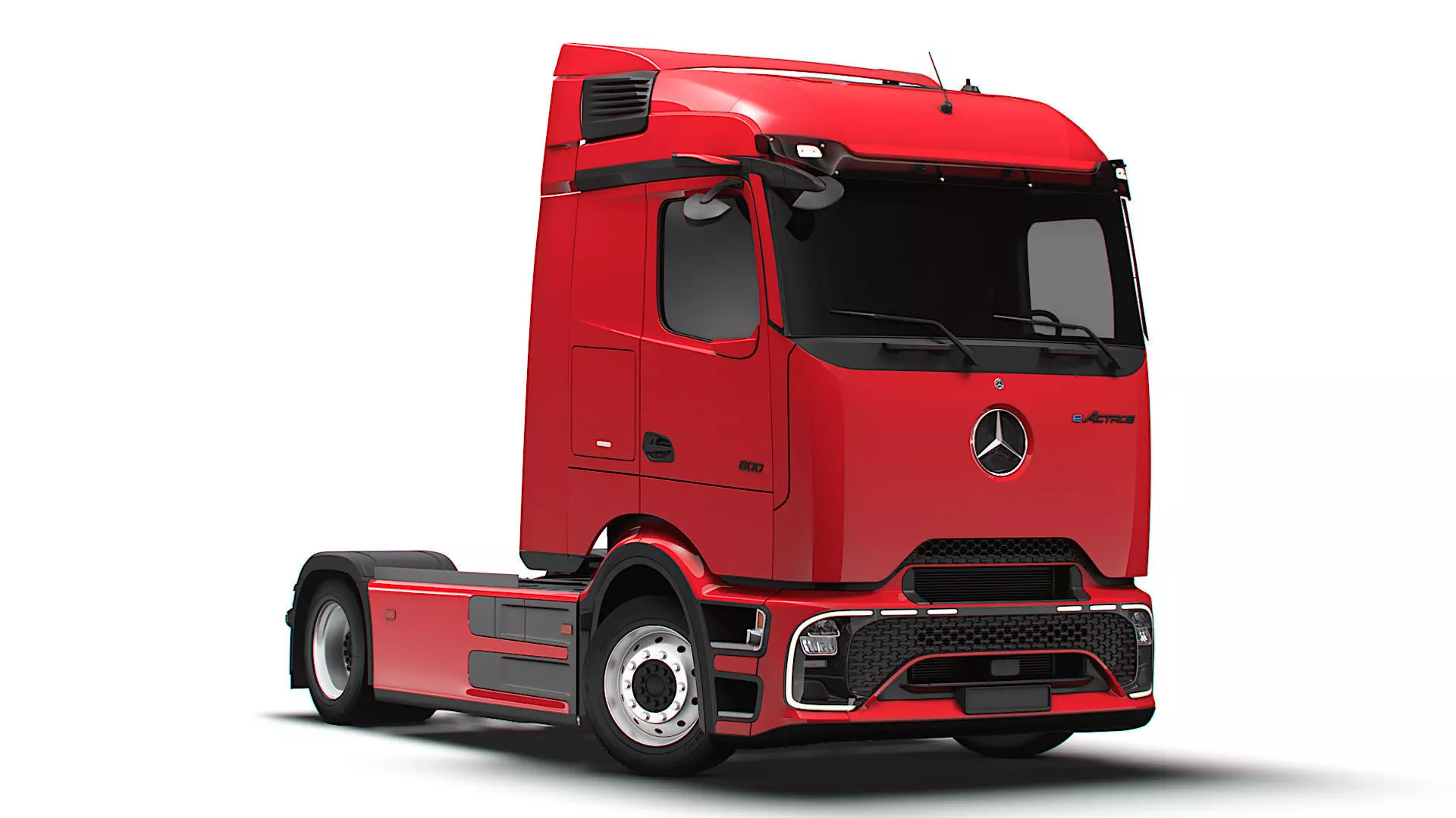 Mercedes Benz eActros Pro600 4x2 Chassis 2026 3D model_0