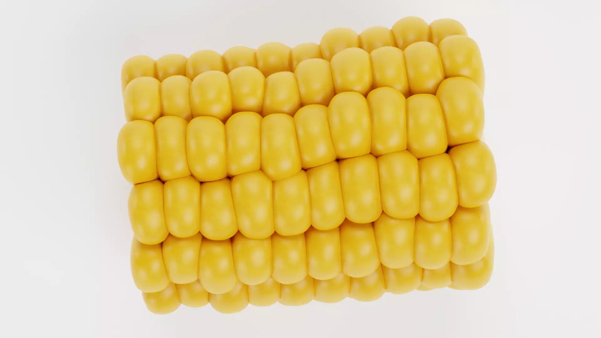 -Corn Cob Piece V1- 3D model_5