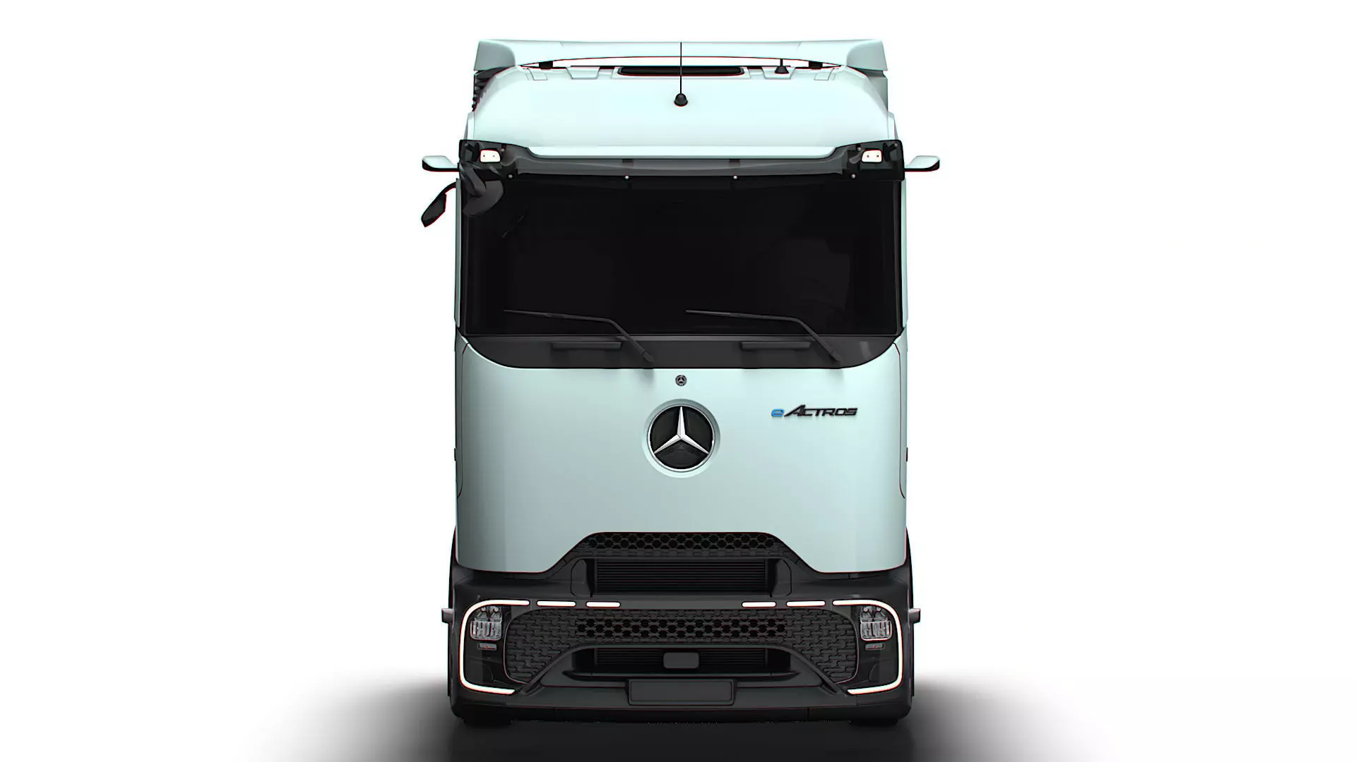 Mercedes Benz eActros Pro600 6x2 Chassis 2026 3D model_6