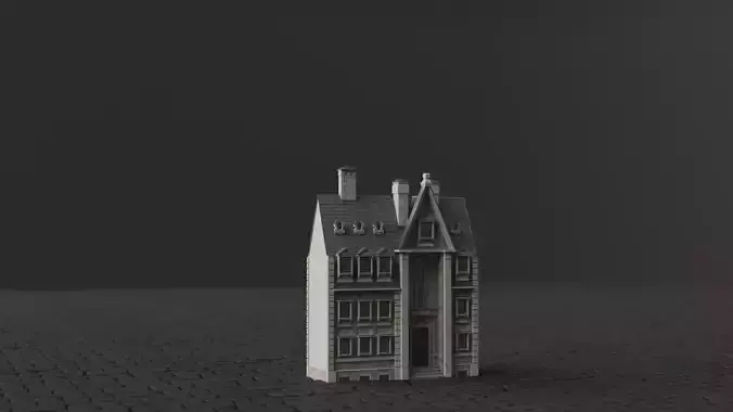 Classical European Building - House 30