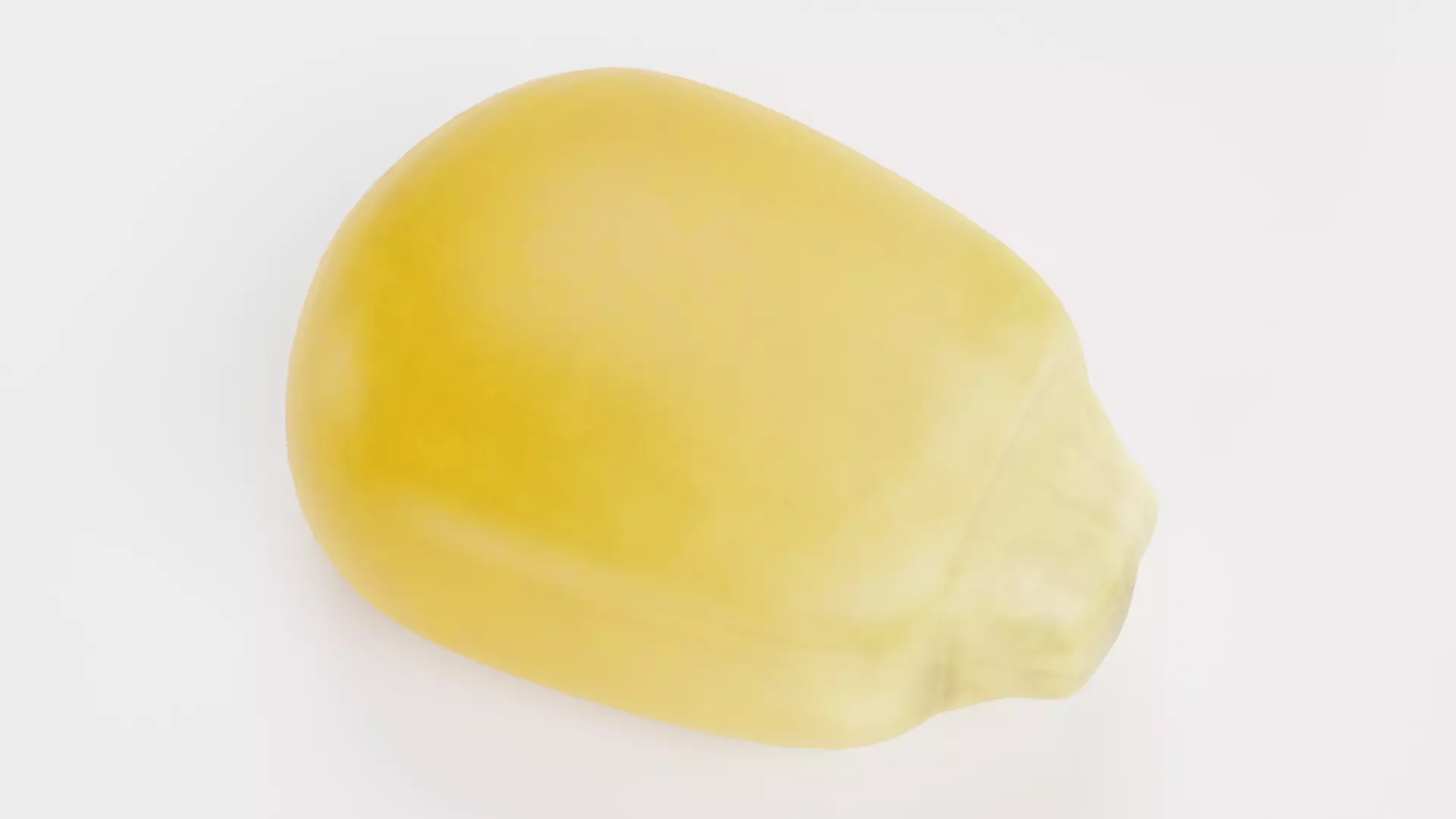 Corn Seed - Single Yellow Maize Kernel 3D model
