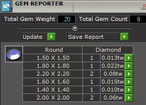 Elegant gold ring 3D print model_3