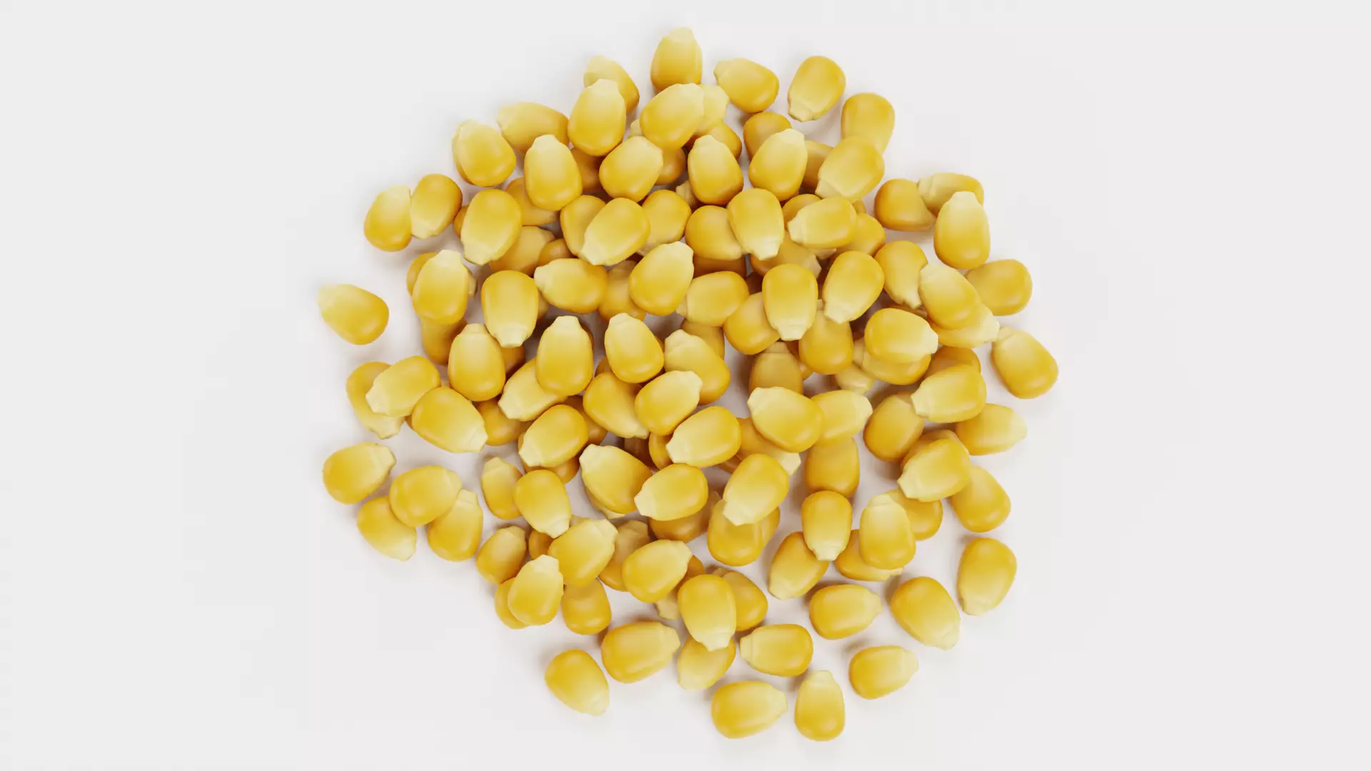 -Corn Seeds Pile- 3D model_2