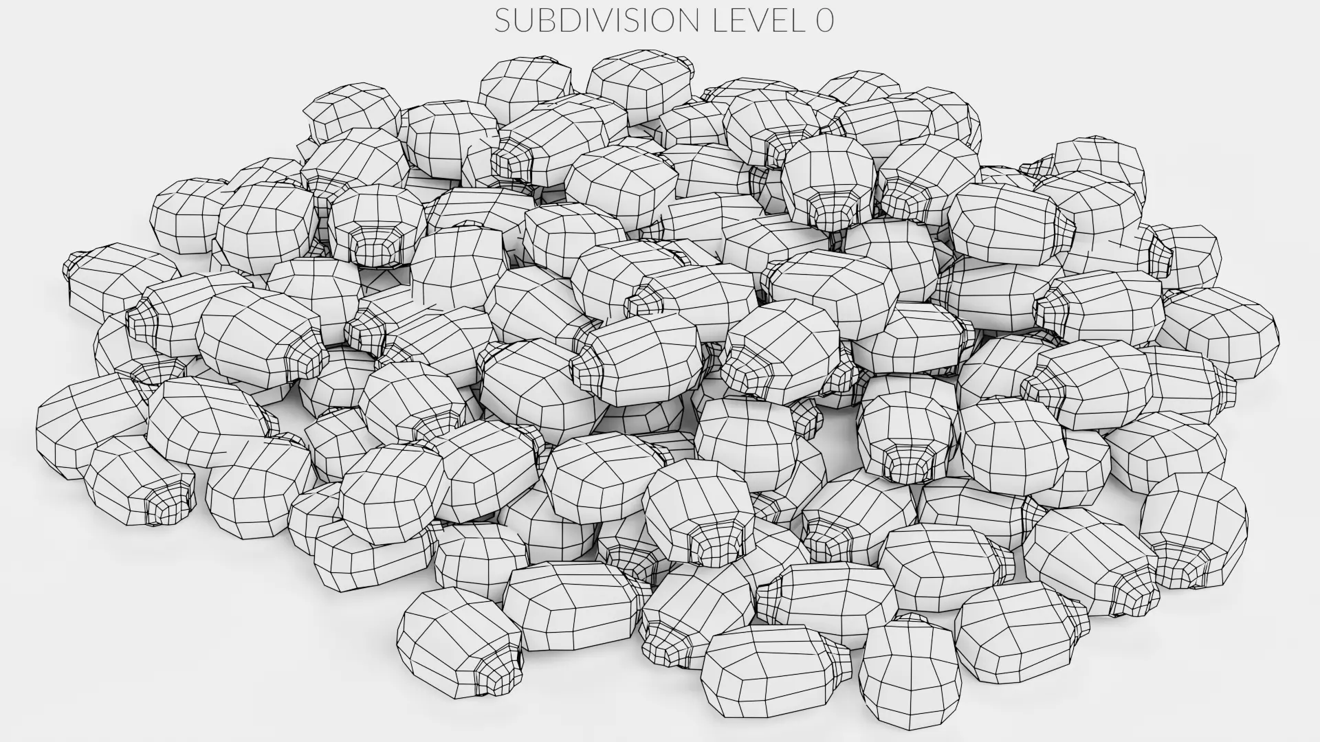 -Corn Seeds Pile- 3D model_7