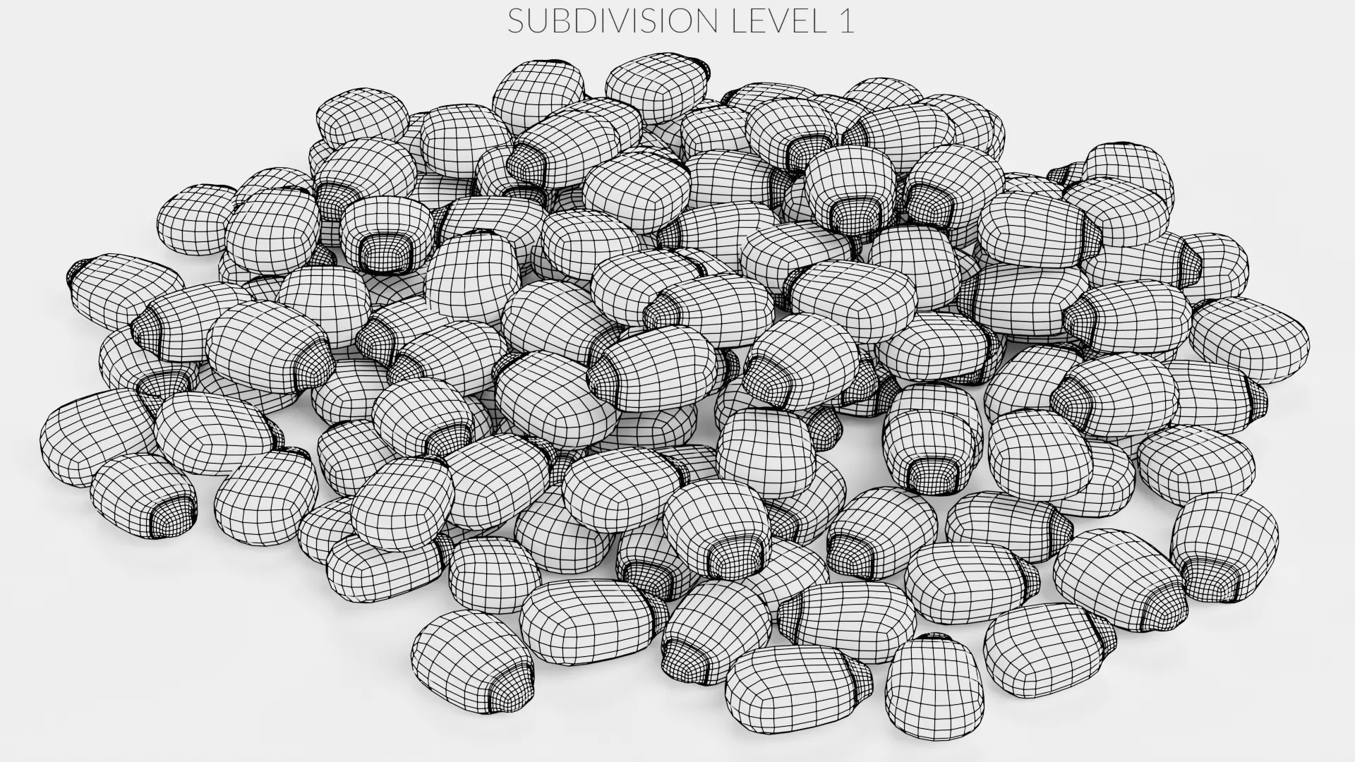-Corn Seeds Pile- 3D model_8