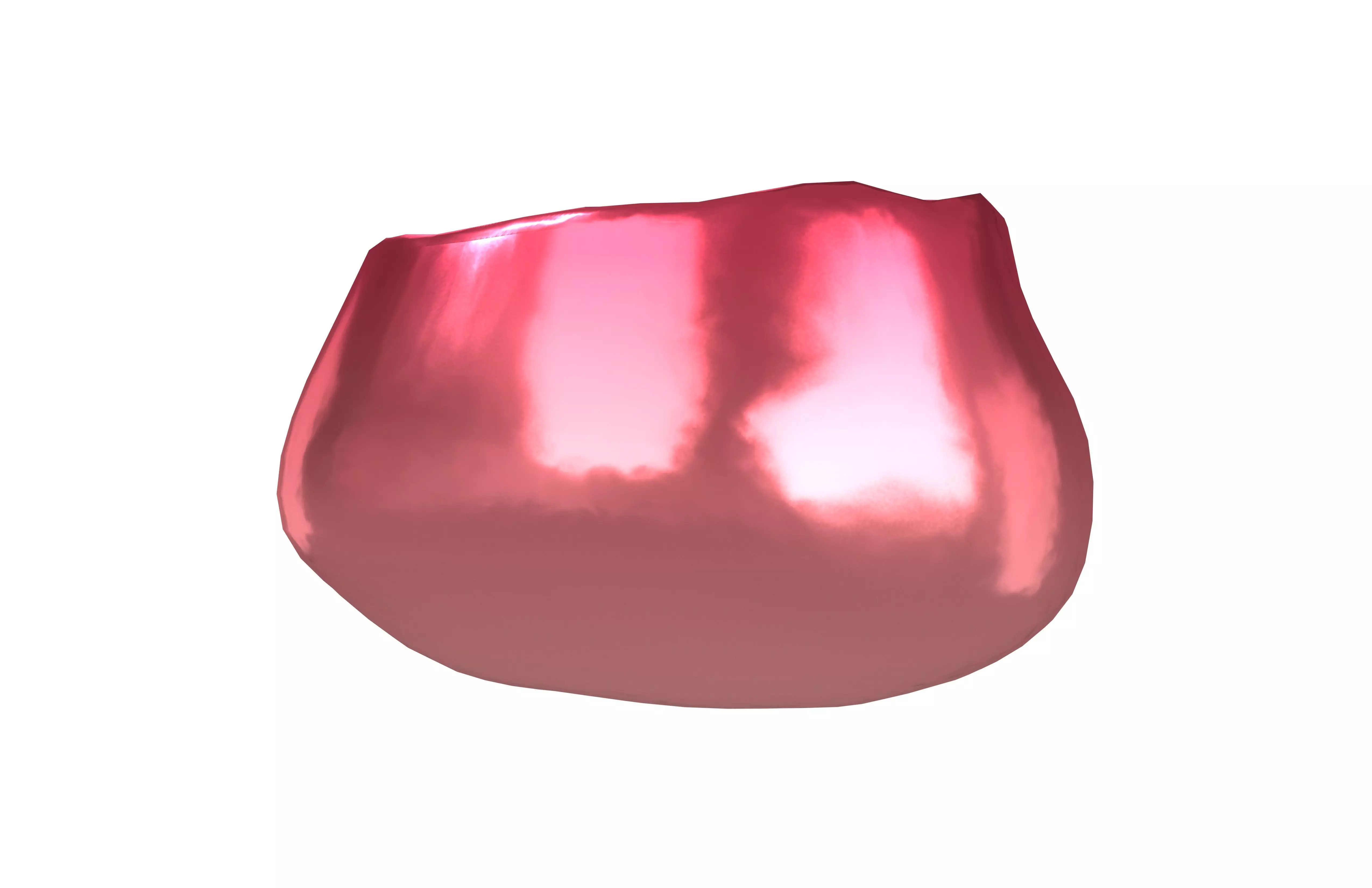 Flower Shaped Cup v1 004 Low-poly 3D model_1