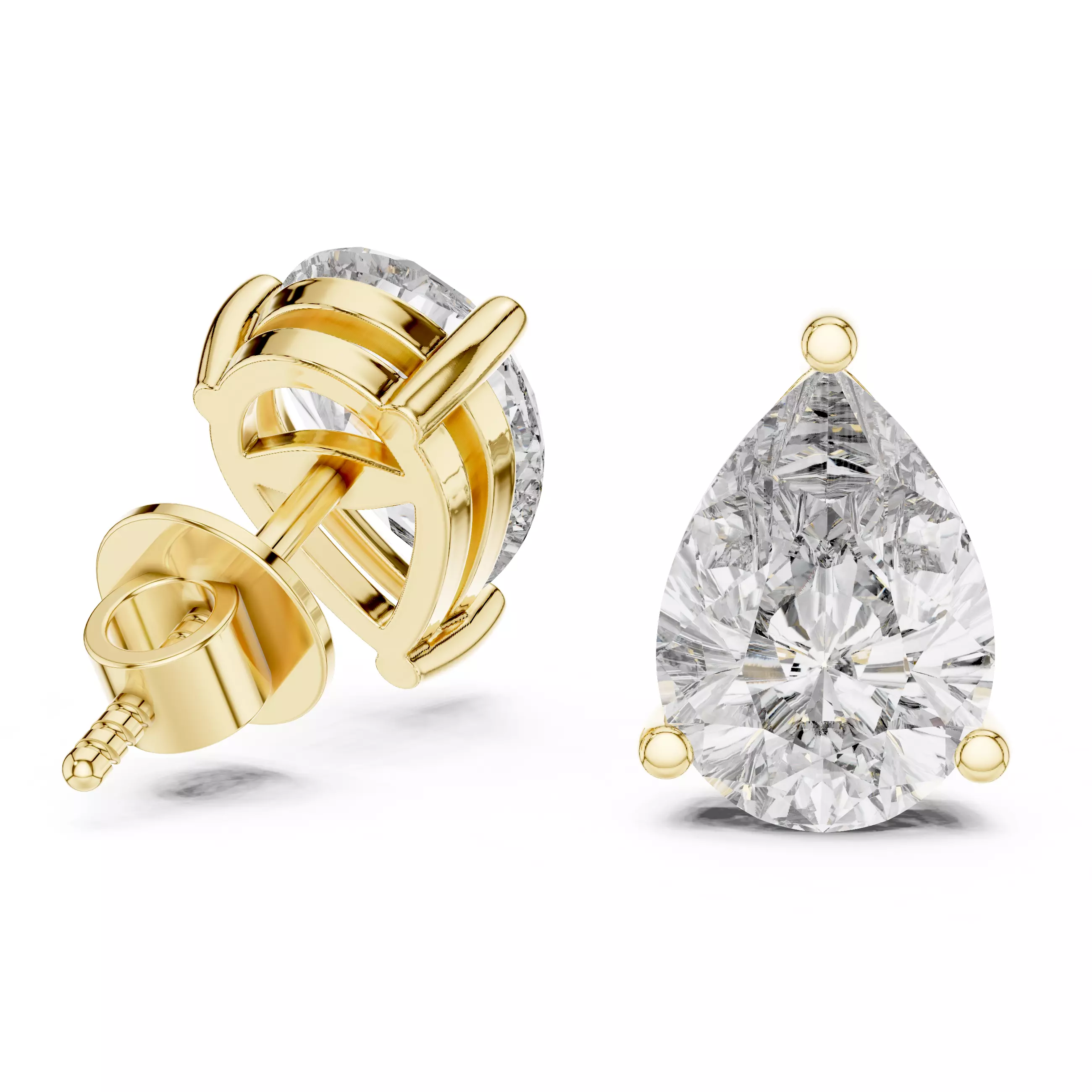 Earring 3D print model_10