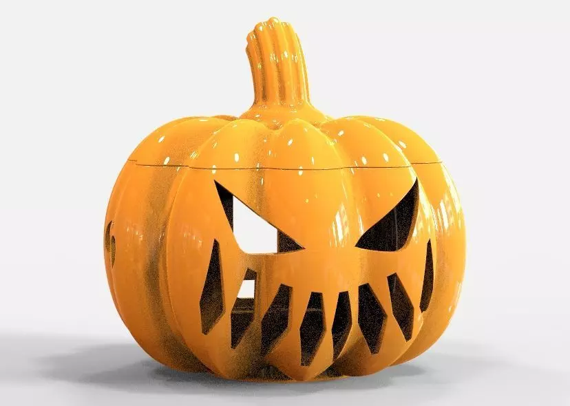Halloween Version Bluetooth Speaker 3D print model_73