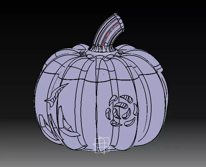 Halloween Version Bluetooth Speaker 3D print model_19