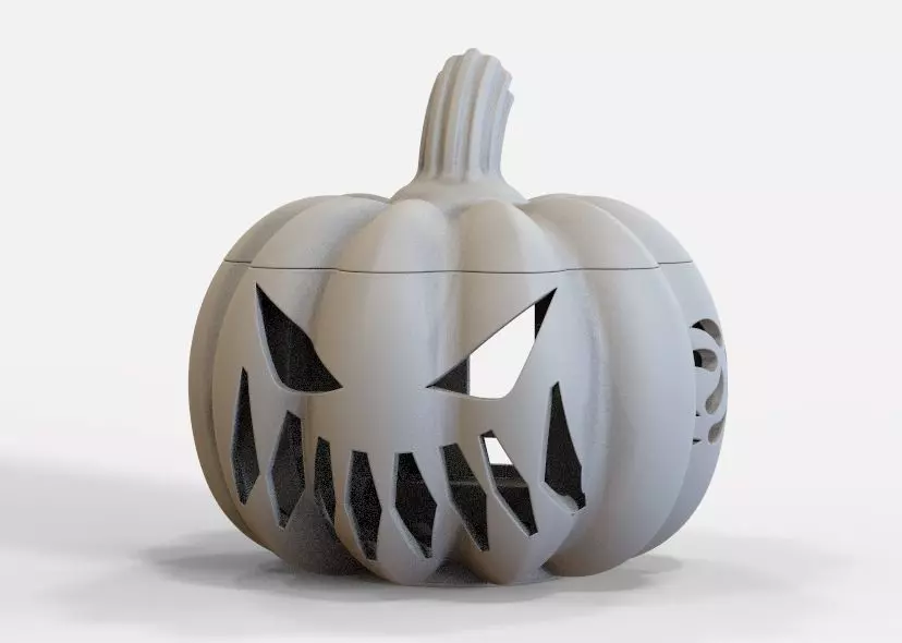 Halloween Version Bluetooth Speaker 3D print model_57