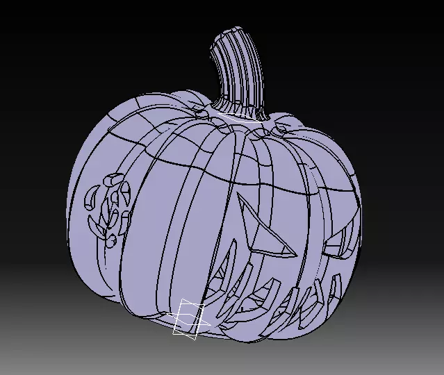 Halloween Version Bluetooth Speaker 3D print model_32