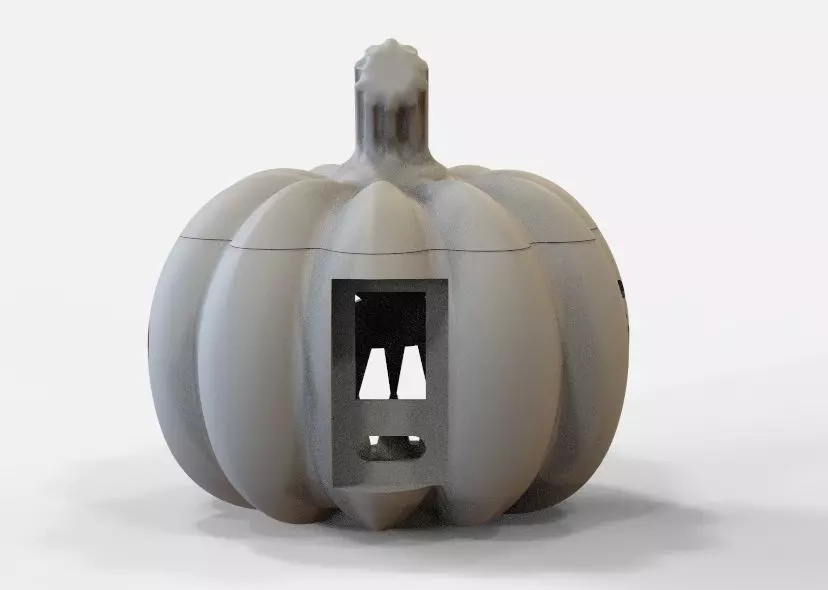 Halloween Version Bluetooth Speaker 3D print model_48