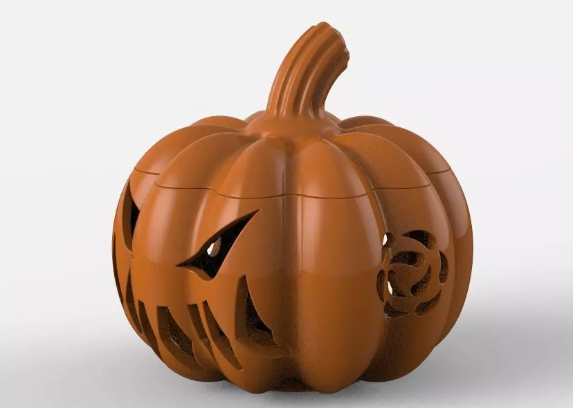 Halloween Version Bluetooth Speaker 3D print model_84