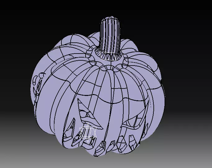 Halloween Version Bluetooth Speaker 3D print model_29