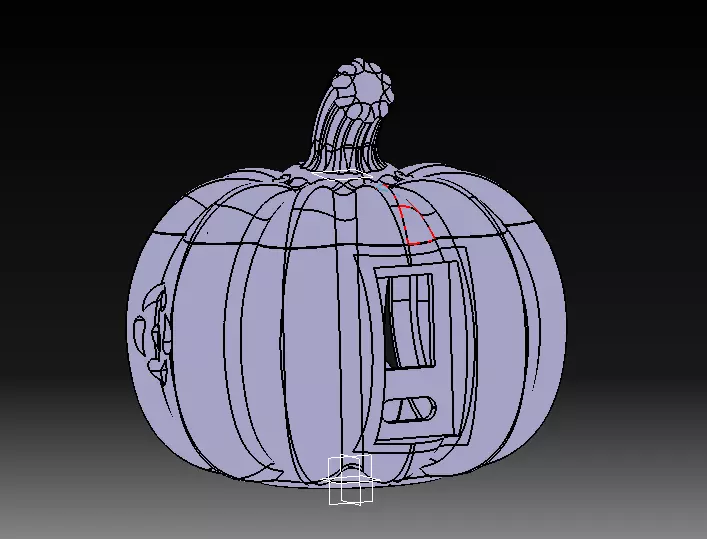 Halloween Version Bluetooth Speaker 3D print model_23