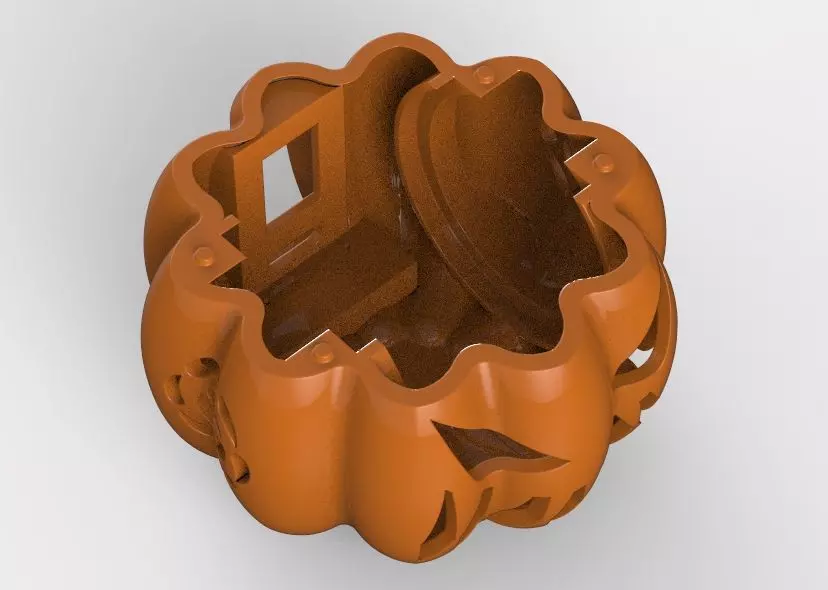 Halloween Version Bluetooth Speaker 3D print model_89