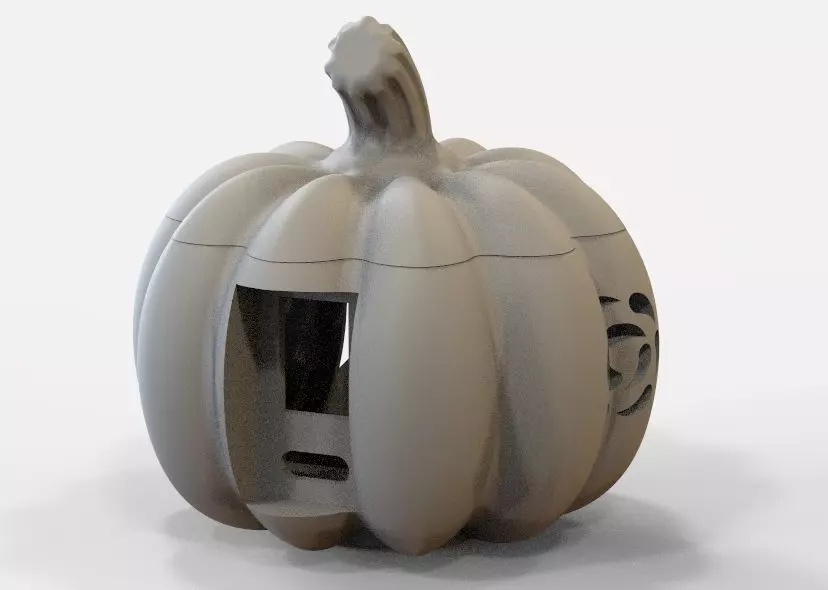 Halloween Version Bluetooth Speaker 3D print model_47