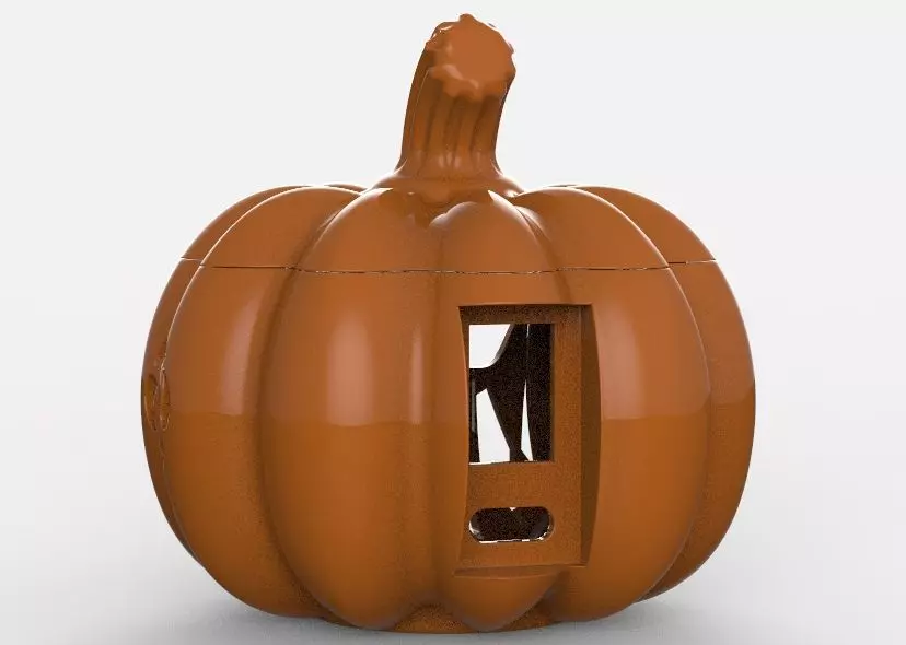 Halloween Version Bluetooth Speaker 3D print model_82