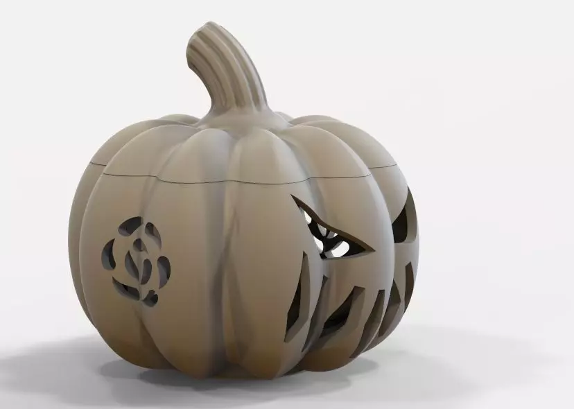 Halloween Version Bluetooth Speaker 3D print model_43
