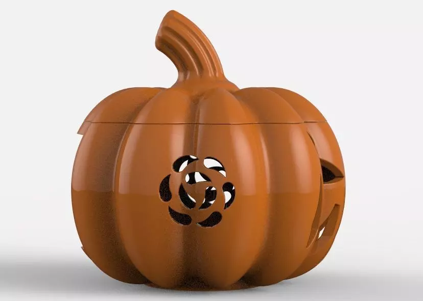 Halloween Version Bluetooth Speaker 3D print model_8