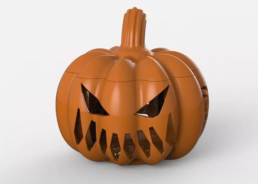 Halloween Version Bluetooth Speaker 3D print model_5