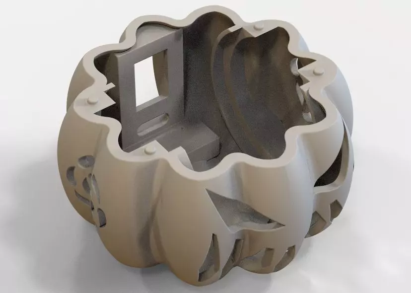 Halloween Version Bluetooth Speaker 3D print model_61