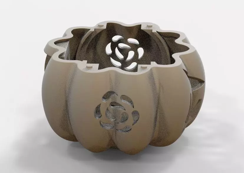 Halloween Version Bluetooth Speaker 3D print model_63